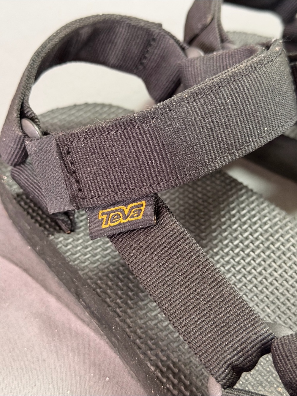 Teva Black Strap Sport Sandals - Picture 6 of 9